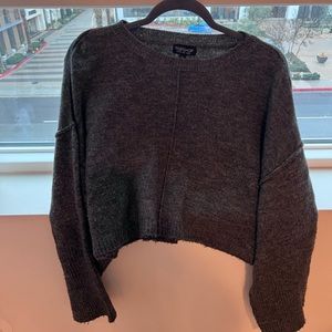 Topshop Cropped Sweater